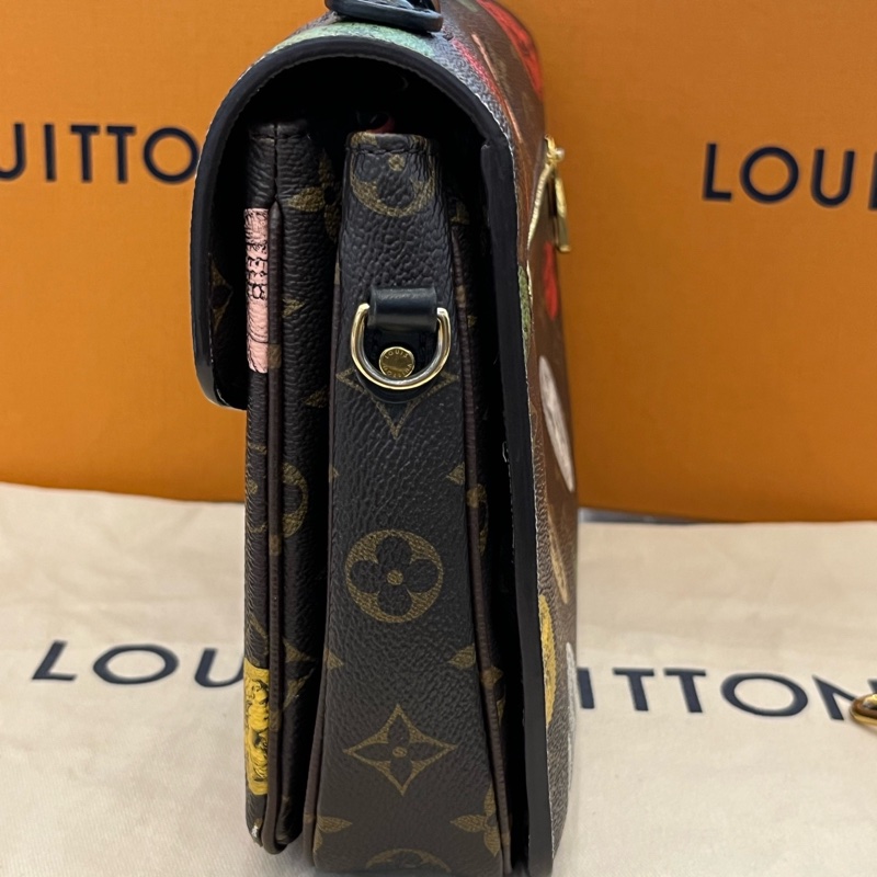 LV POCHETTE METIS手袋郵差包 斜挎包 限量徽章 超級稀有-2