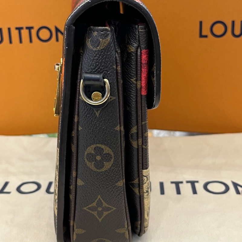 LV POCHETTE METIS手袋郵差包 斜挎包 限量徽章 超級稀有-3