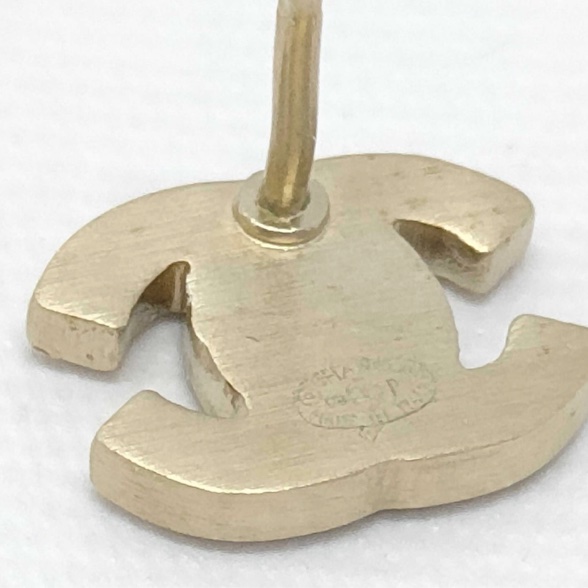 Chanel經典雙 C 水鑽耳環-15