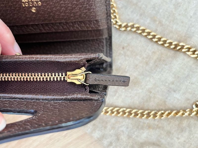 超罕有 絕版 Gucci Bananya print 可愛貓咪 斜背錢包-7