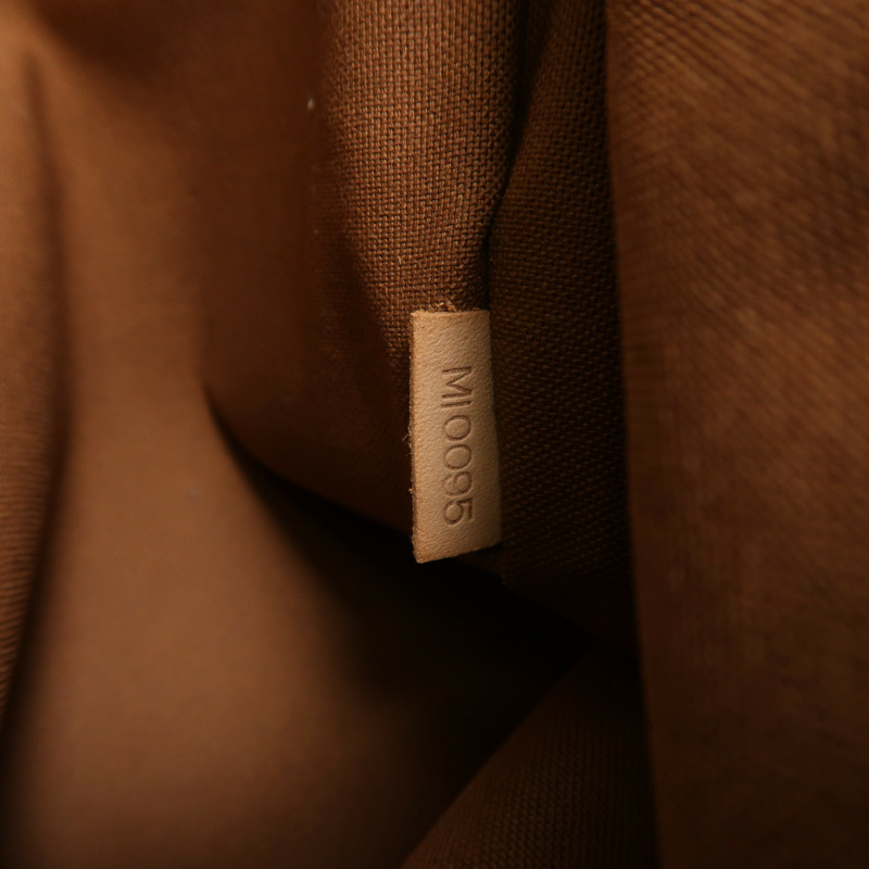 LOUIS VUITTON Monogram Pochette Bosphore金扣肩背袋棕色-7