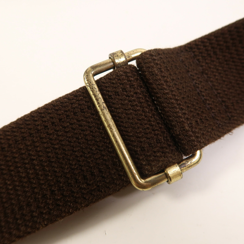 LOUIS VUITTON Monogram Pochette Bosphore金扣肩背袋棕色-16