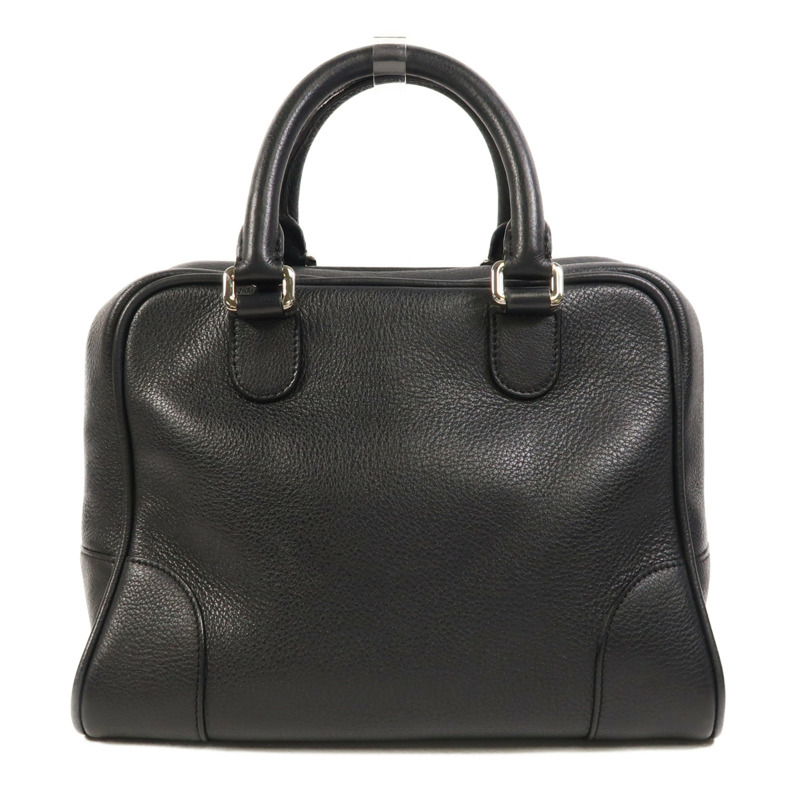 LOEWE 牛皮皮革Amazona 75銀扣手挽肩背兩用袋-1