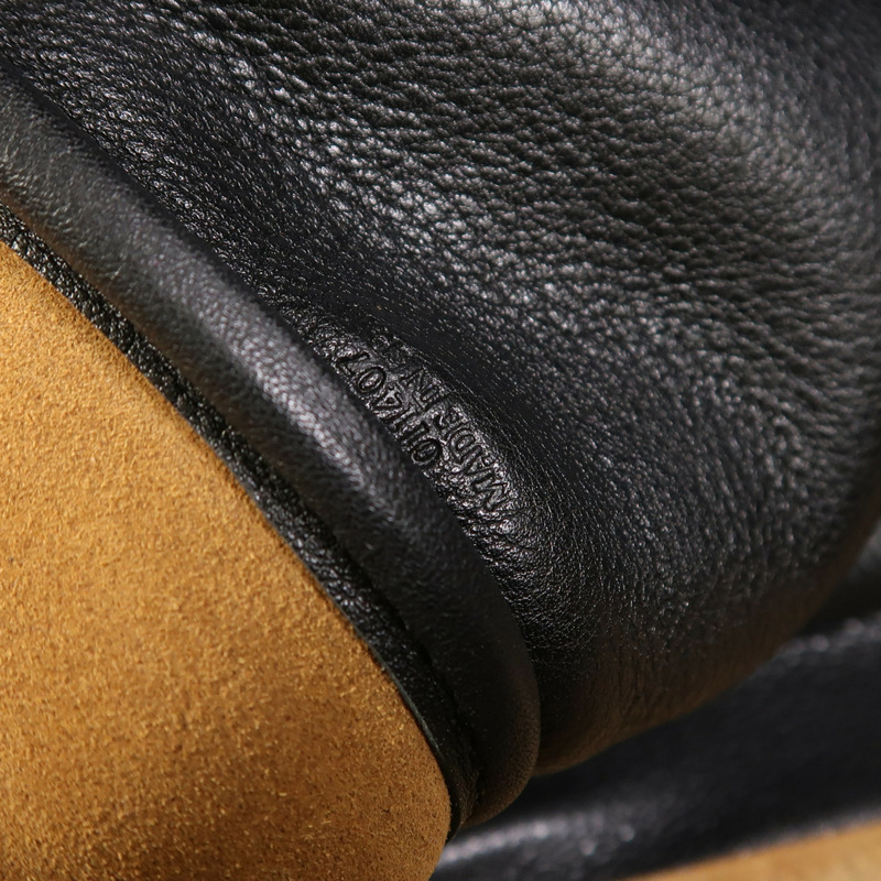 LOEWE 牛皮皮革Amazona 75銀扣手挽肩背兩用袋-7