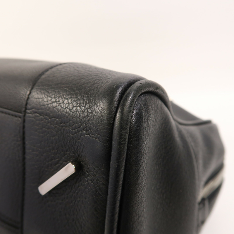 LOEWE 牛皮皮革Amazona 75銀扣手挽肩背兩用袋-9