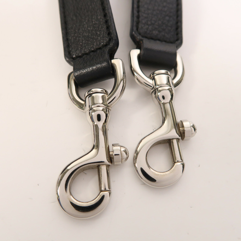 LOEWE 牛皮皮革Amazona 75銀扣手挽肩背兩用袋-17