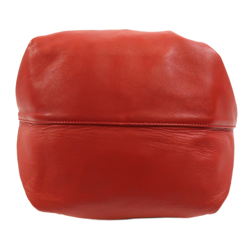 SAINT LAURENT 羊皮皮革Teddy Bucket銀扣肩背袋-3