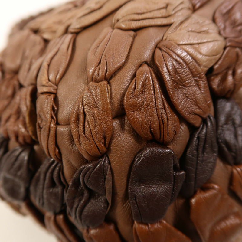 Miu Miu 牛皮皮革2 Way Shoulder金扣手挽肩背兩用袋-11