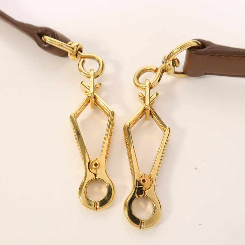 Miu Miu 牛皮皮革2 Way Shoulder金扣手挽肩背兩用袋-14