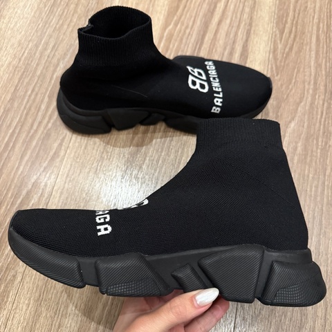 巴黎世家襪套37號-黑色