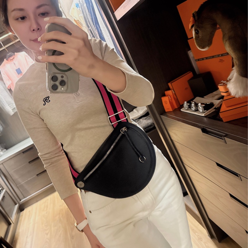 Hermes (2023年購入B刻)98新閒置 Petite Course馬鞍包-4