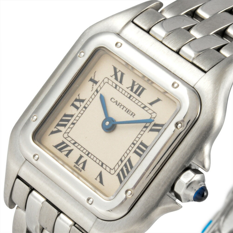 卡地亞 Panthère SM 石英腕錶，象牙色錶盤，W25033P5，1320，女士款-7