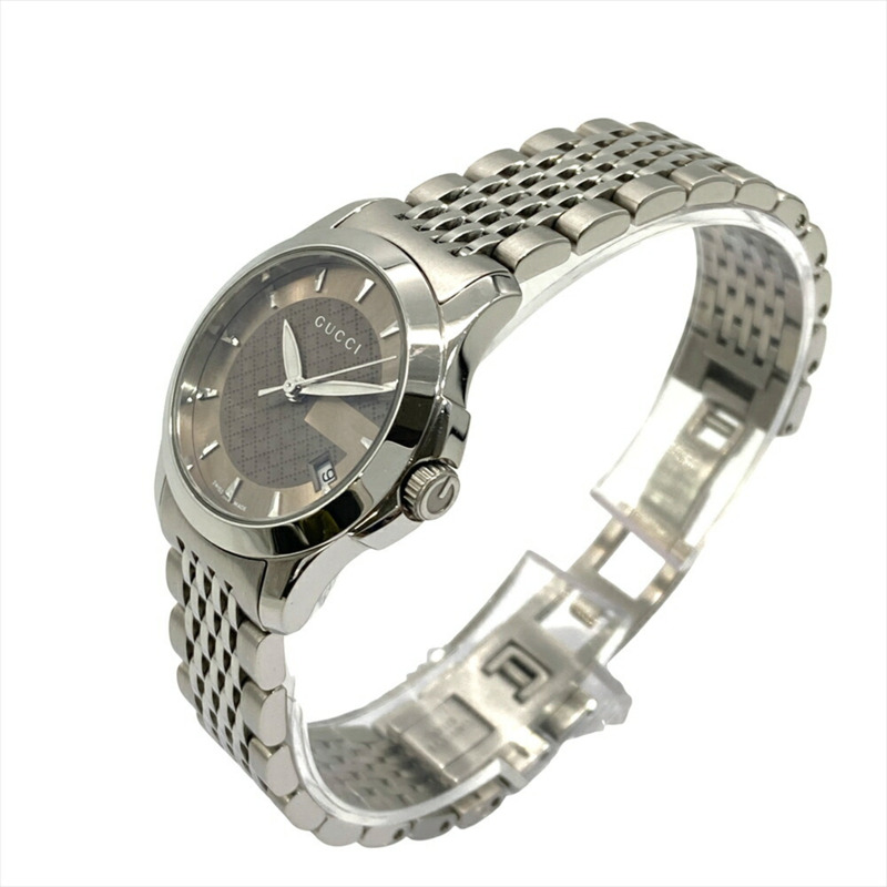 Gucci 126.5 G 女士永恆石英腕錶，金色錶盤-2