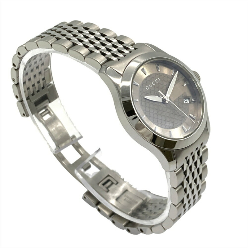 Gucci 126.5 G 女士永恆石英腕錶，金色錶盤-3