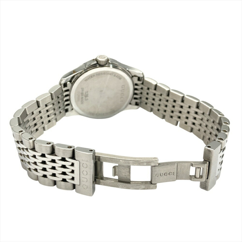 Gucci 126.5 G 女士永恆石英腕錶，金色錶盤-4