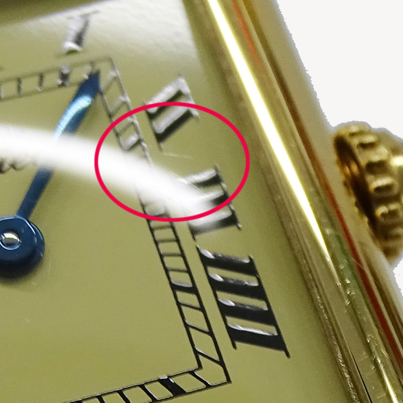 卡地亞 Must Tank 女士腕錶，小號，鍍金石英機芯，QZ 925 皮革錶帶，方形，W1003153-9