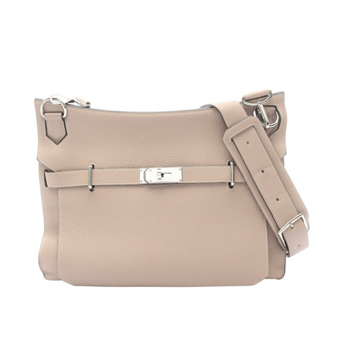HERMES Jypsiere 34 肩斜背包 M Taurillon Clemence Gris 托特萊爾
