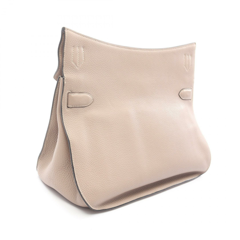 HERMES Jypsiere 34 肩斜背包 M Taurillon Clemence Gris 托特萊爾-1