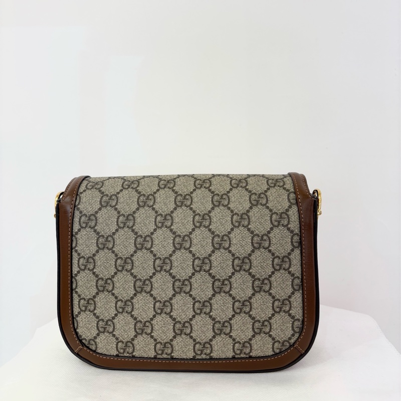 Gucci咖邊1955馬銜包-1