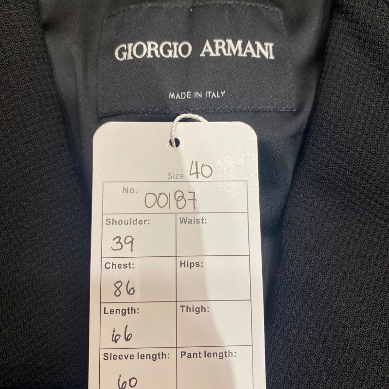 ❤️ GIORGIO ARMANI 職場必備 經典版型 西裝外套-9