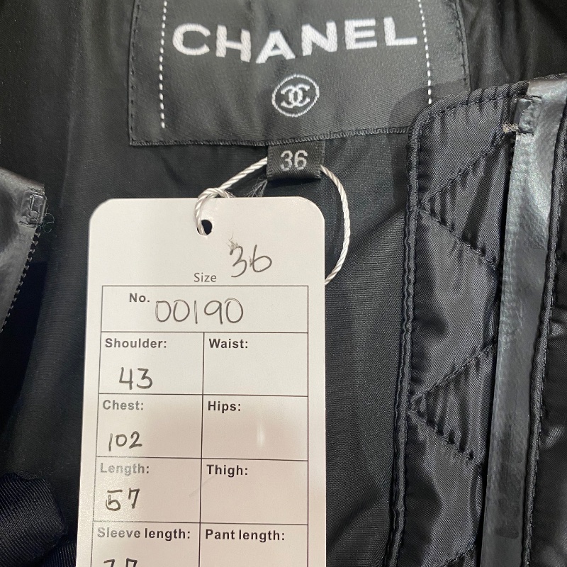 ❤️CHANEL 走秀款 短款羽絨外套-9