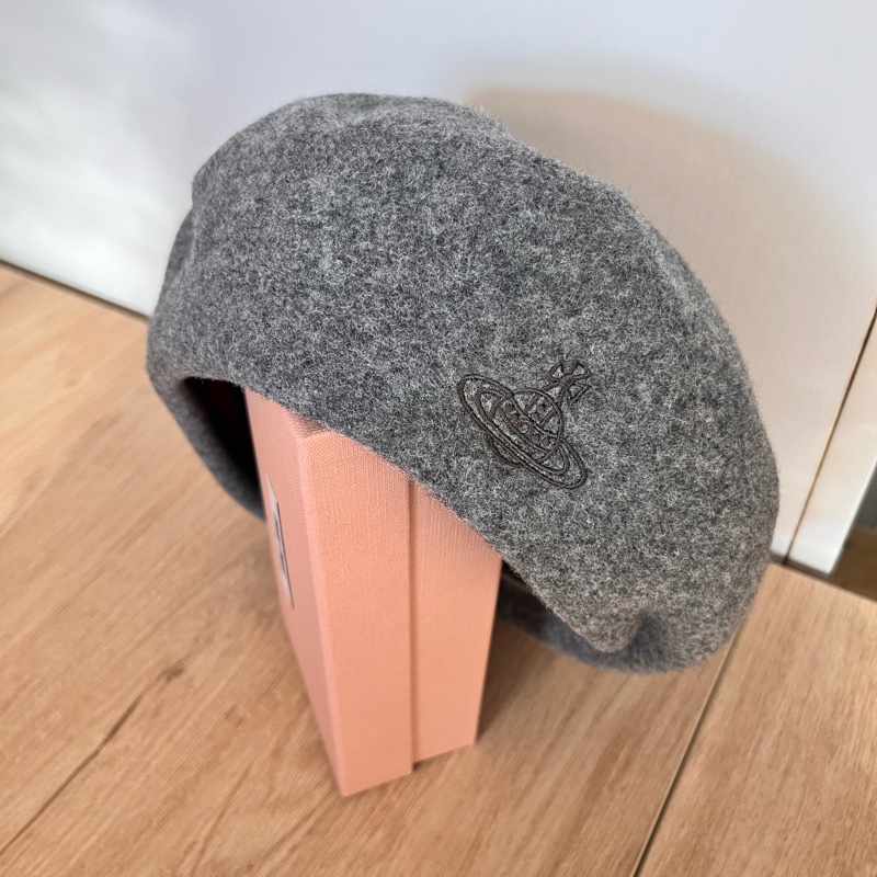 日製 Vivienne Westwood 西太后 貝雷帽 畫家帽-0