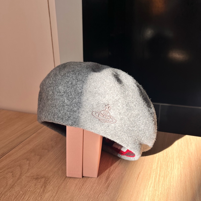 日製 Vivienne Westwood 西太后 貝雷帽 畫家帽-2