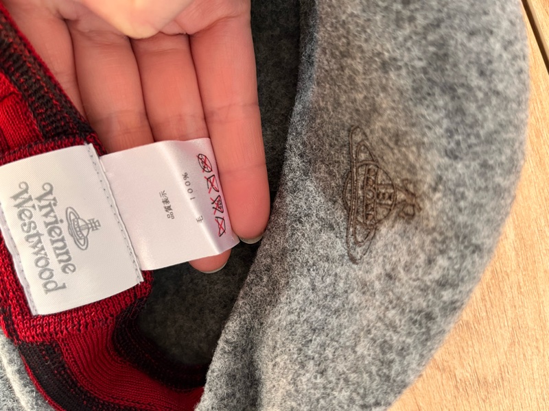 日製 Vivienne Westwood 西太后 貝雷帽 畫家帽-5