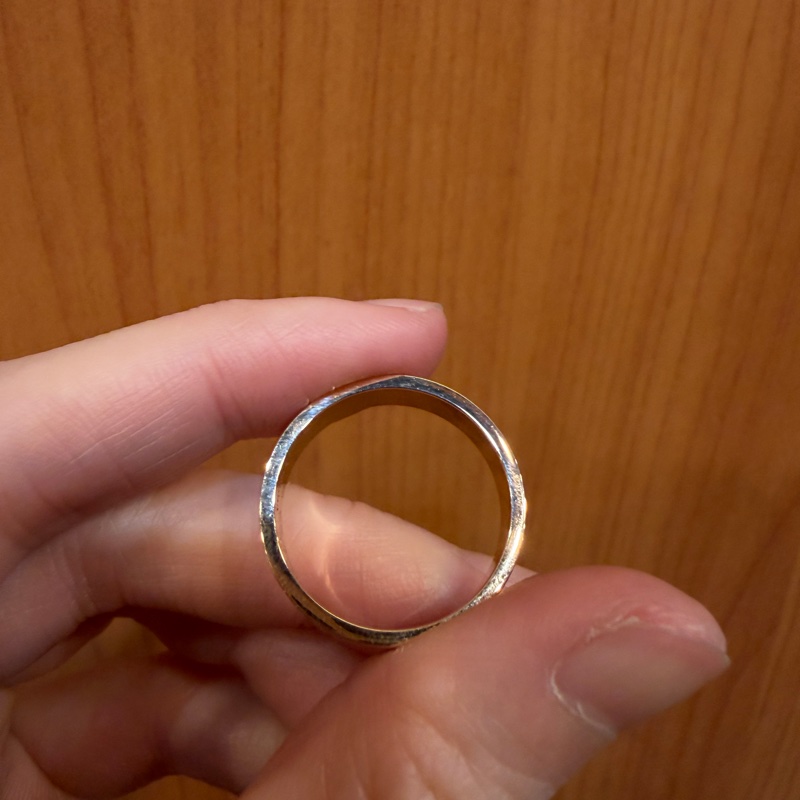 Cartier 750玫瑰金Love寬版戒指B40848-6