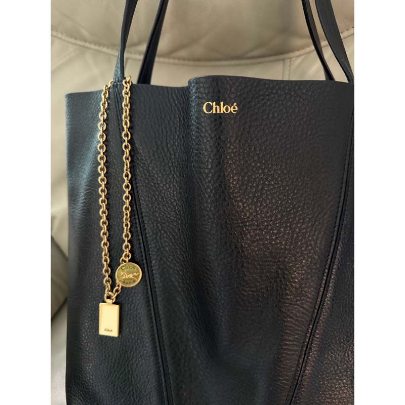 Chloe Spin Medium Tote Bag-1