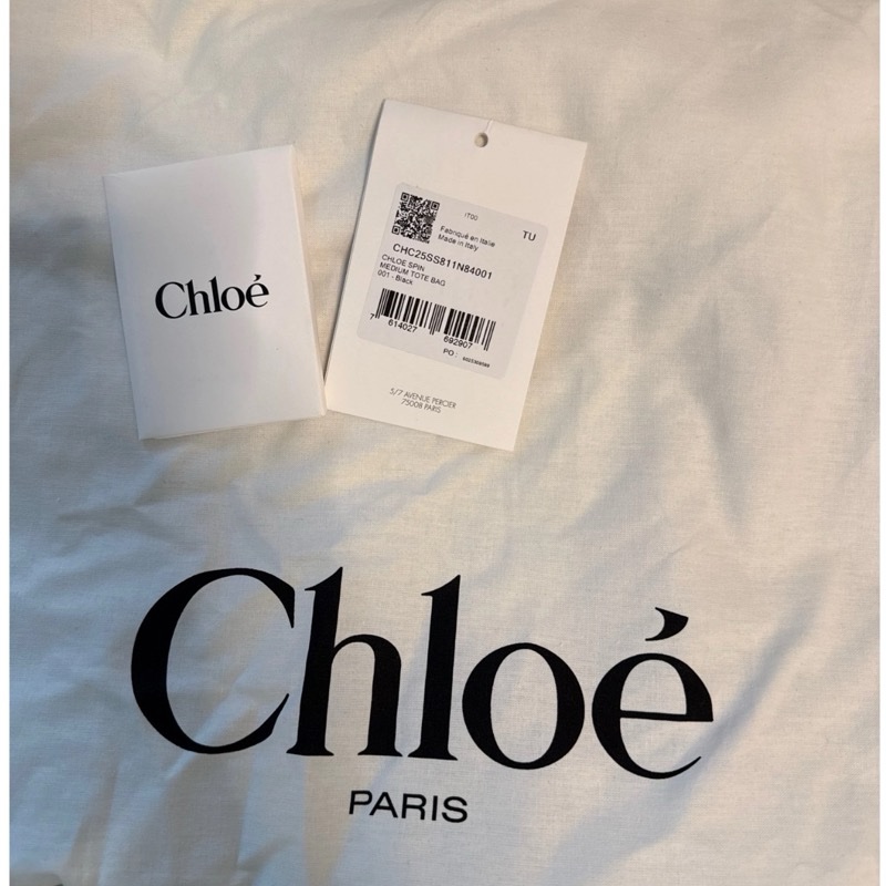 Chloe Spin Medium Tote Bag-9