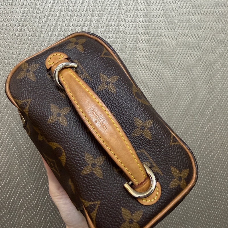 LV 原花金釦nice nano手提化妝包M44936-6