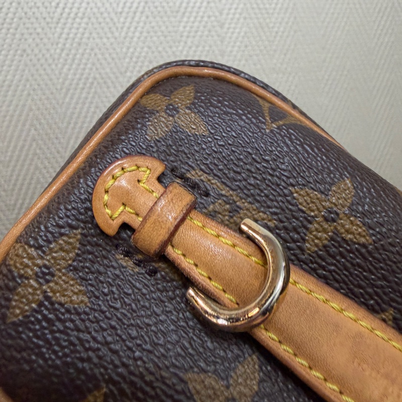 LV 原花金釦nice nano手提化妝包M44936-12