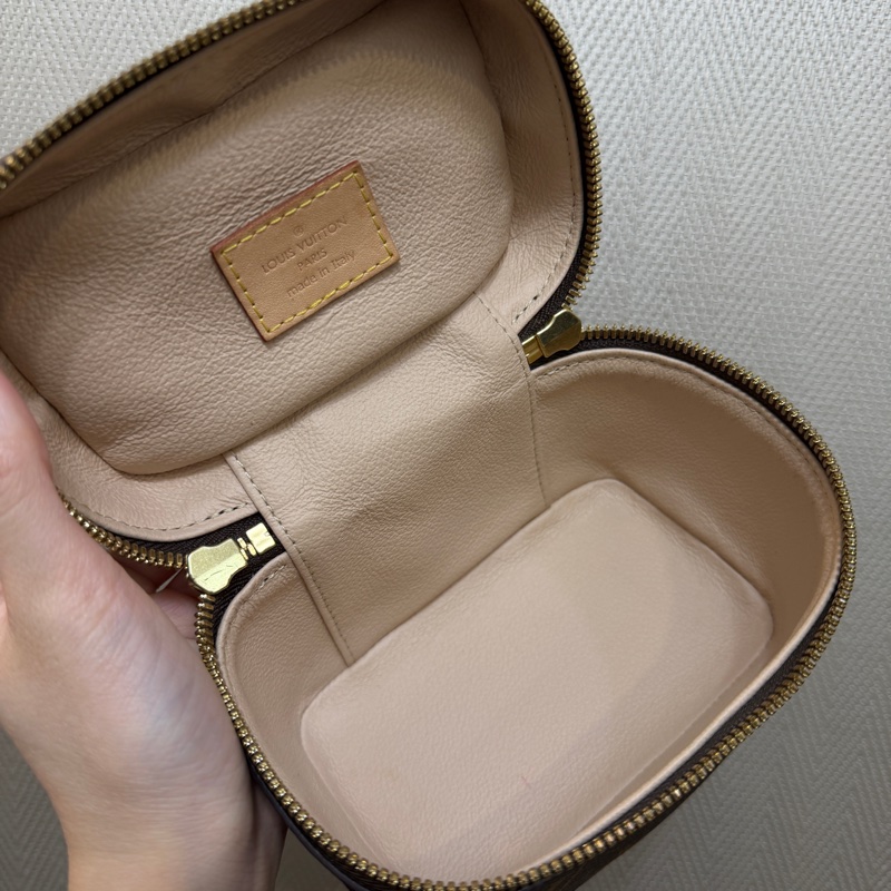 LV 原花金釦nice nano手提化妝包M44936-16
