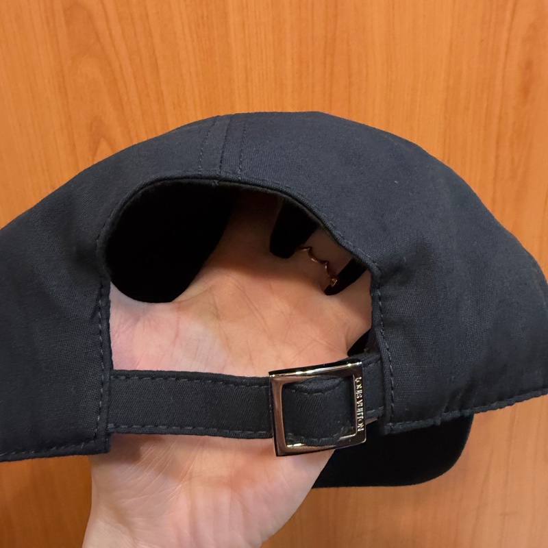 LV 黑色棉質Only LV棒球帽M7633M-3