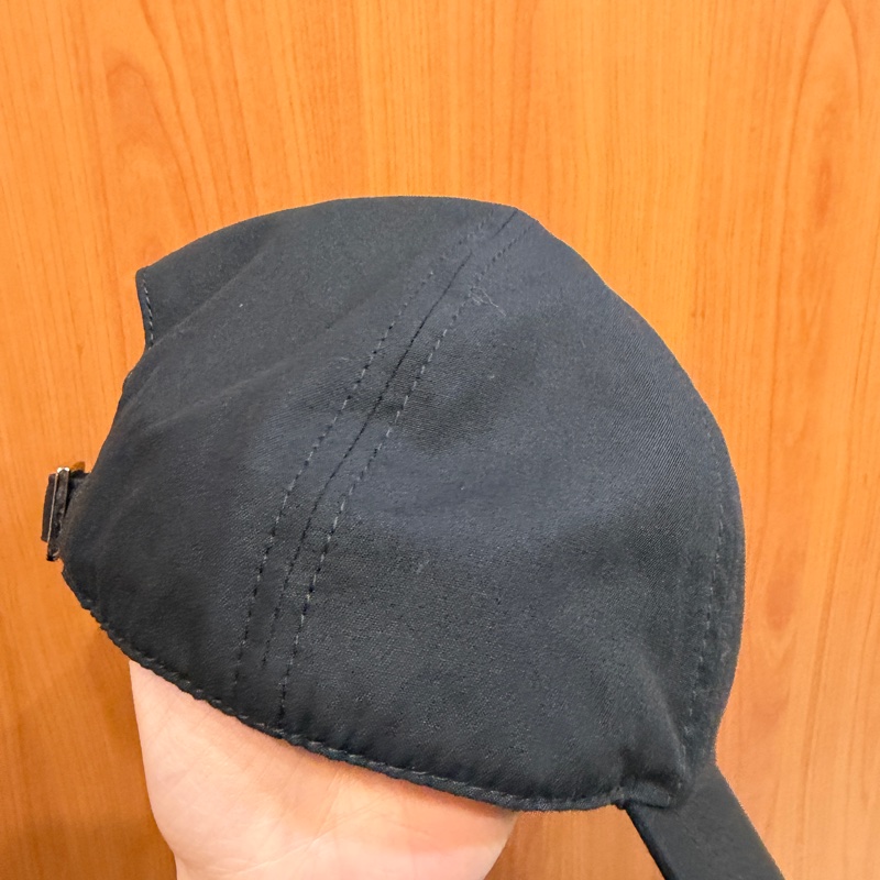 LV 黑色棉質Only LV棒球帽M7633M-4