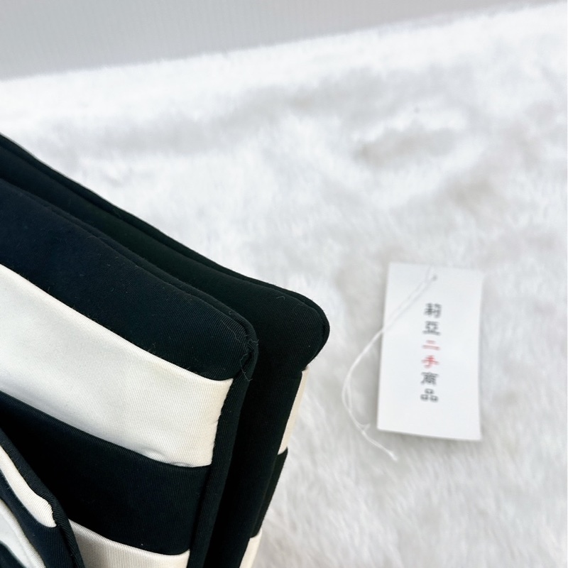 莉亞精品♡ Chanel 2.55熊貓鏈條包 二手美包-10