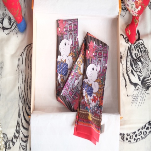 Louis Vuitton 吉祥鼠 大twilly 髮帶