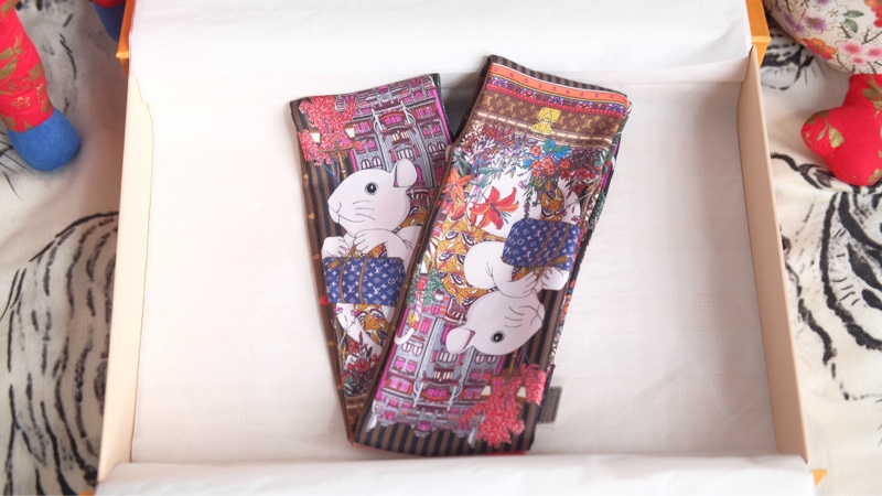 Louis Vuitton 吉祥鼠 大twilly 髮帶-6