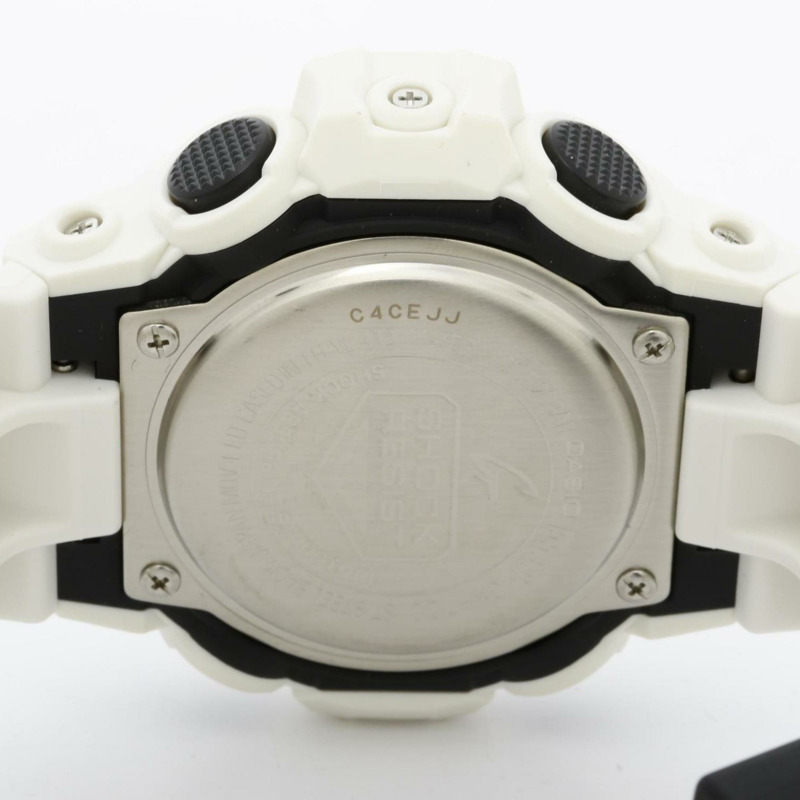 卡西歐 G-SHOCK GA700 系列 GA7007AJF 男士手錶,黑白樹脂錶帶-3