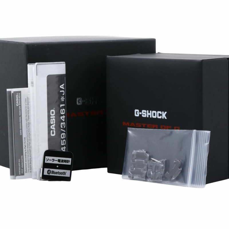 卡西歐 G-SHOCK 全金屬 5000 系列 GMWB5000MB1JF 黑色不鏽鋼男士數位手錶-7