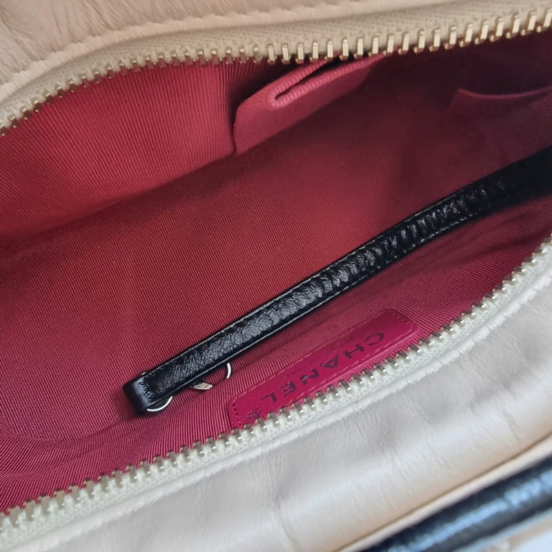 【包稅】CHANEL Gabrielle Hobo Bag 米色 CHB070131-6