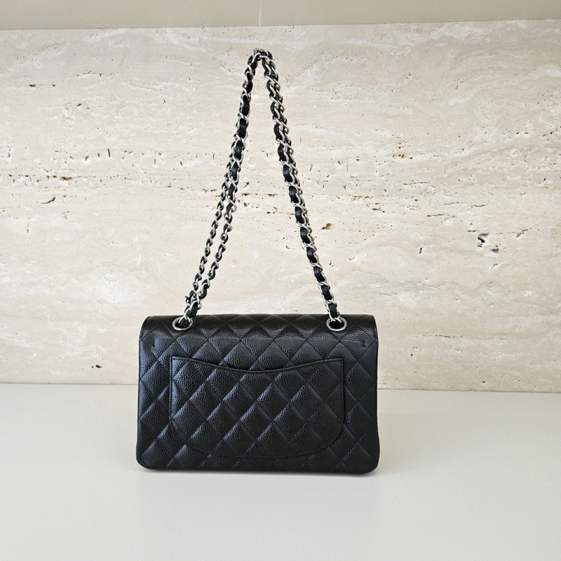 【包稅】CHANEL 【小號】魚子醬經典翻蓋斜背包 CHB071604-4