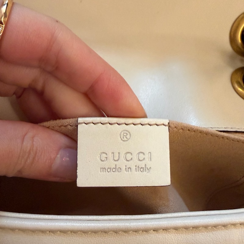 GUCCI MARMONT 氣質米白-4