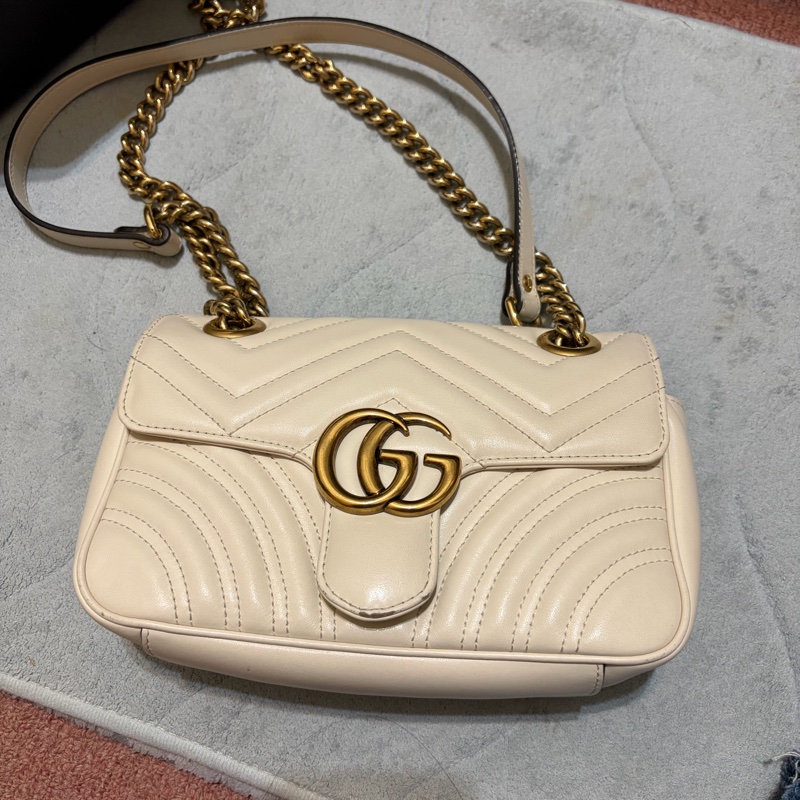 GUCCI MARMONT 氣質米白-5