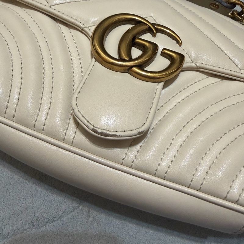 GUCCI MARMONT 氣質米白-12