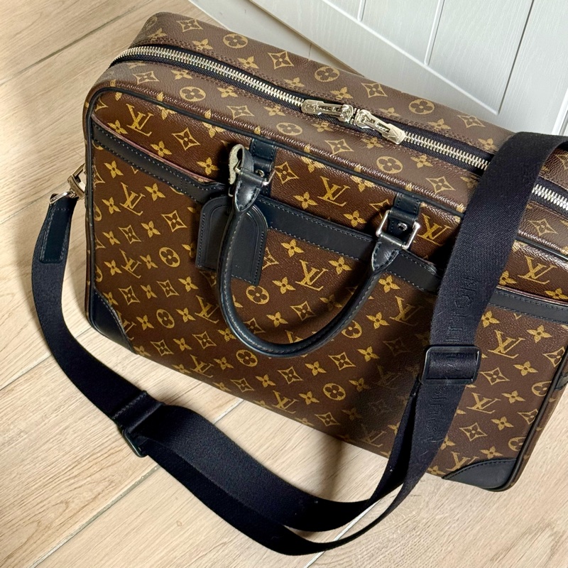 Louis Vuitton 老花 Monogram Porte Documents GM 電腦公事包-0