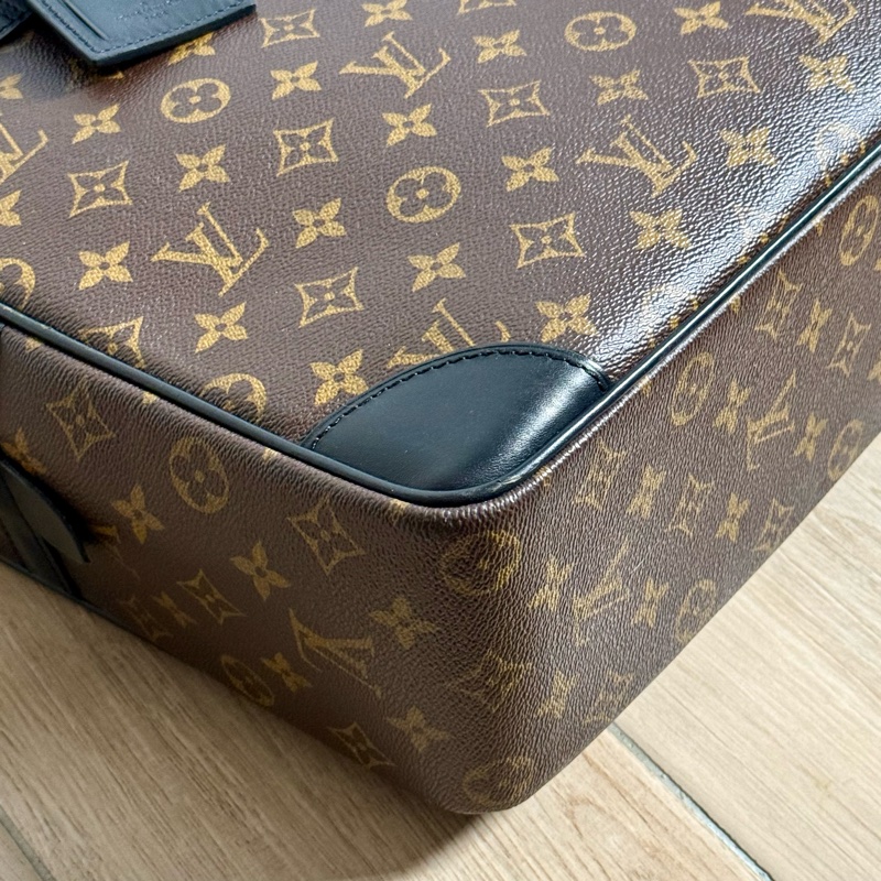 Louis Vuitton 老花 Monogram Porte Documents GM 電腦公事包-3