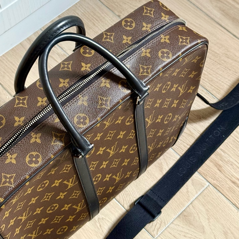 Louis Vuitton 老花 Monogram Porte Documents GM 電腦公事包-7