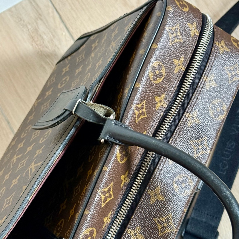 Louis Vuitton 老花 Monogram Porte Documents GM 電腦公事包-8